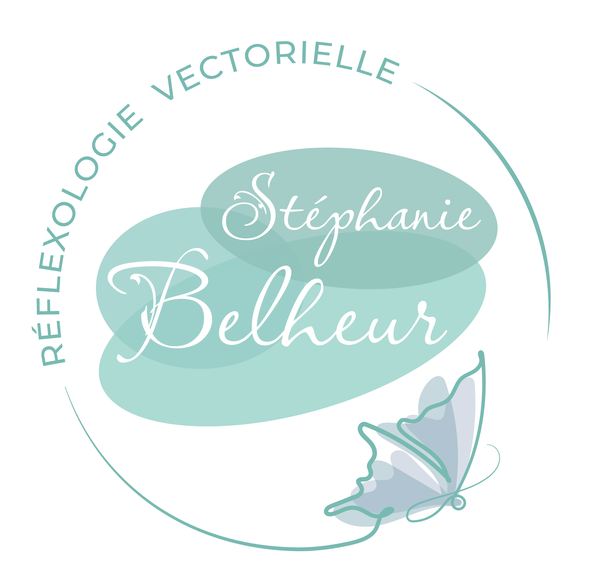 Logo Stéphanie Belheur réflexologie Merignac Le Haillan